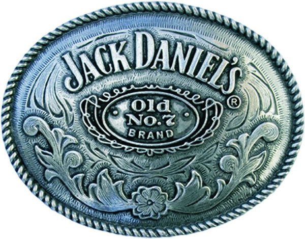 Buckle Jack Daniels silber