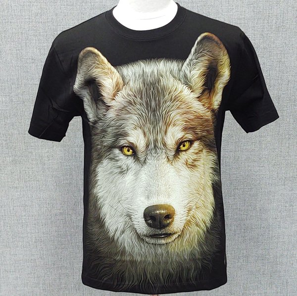 T-Shirt Wolfskopf