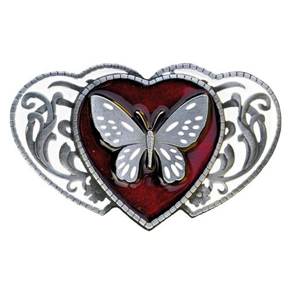 Buckle 3 Hearts Butterfly