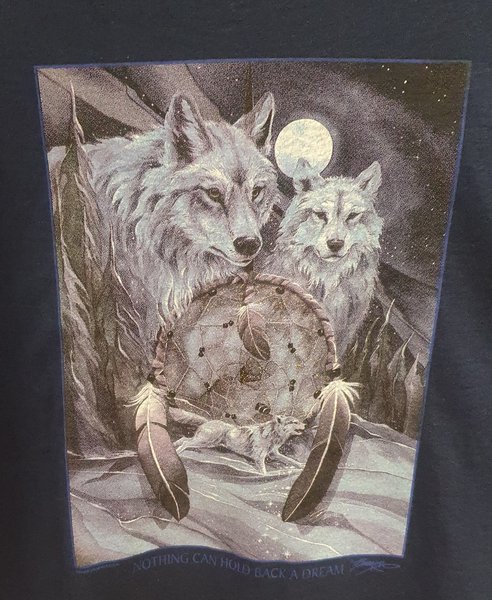 Kinder T-Shirt Wölfe ,Traumfänger