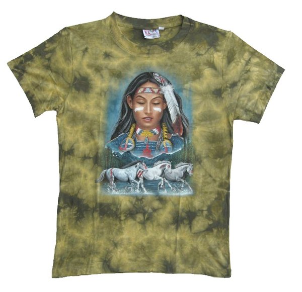 Kinder T-Shirt Indianerin